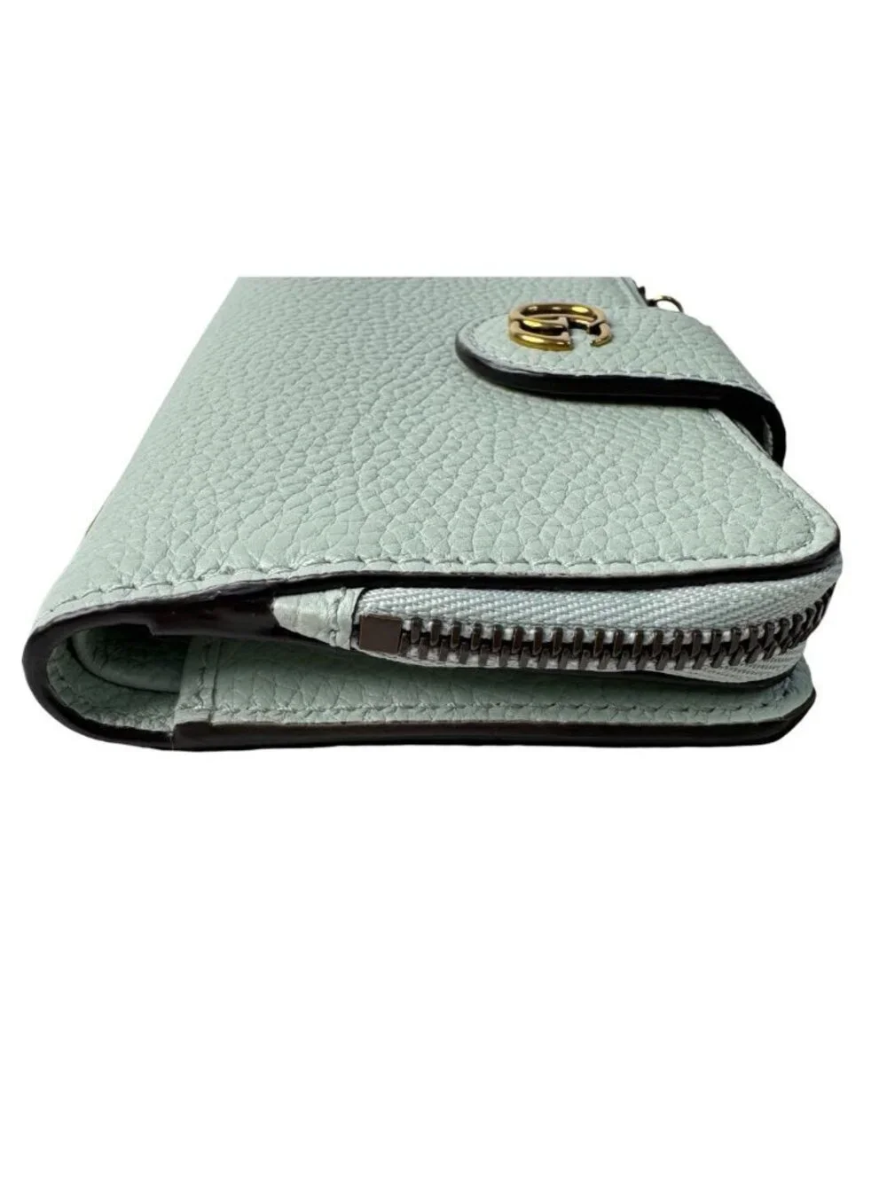 Gucci Double Compact Wallet with Bamboo